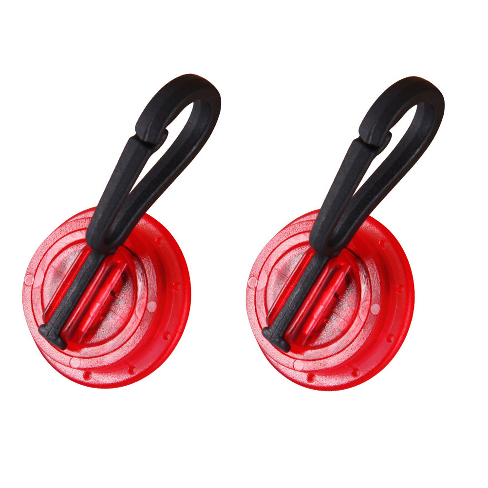Running Visibility Gear - 2Pcs Waterproof Clip on LED Backpack