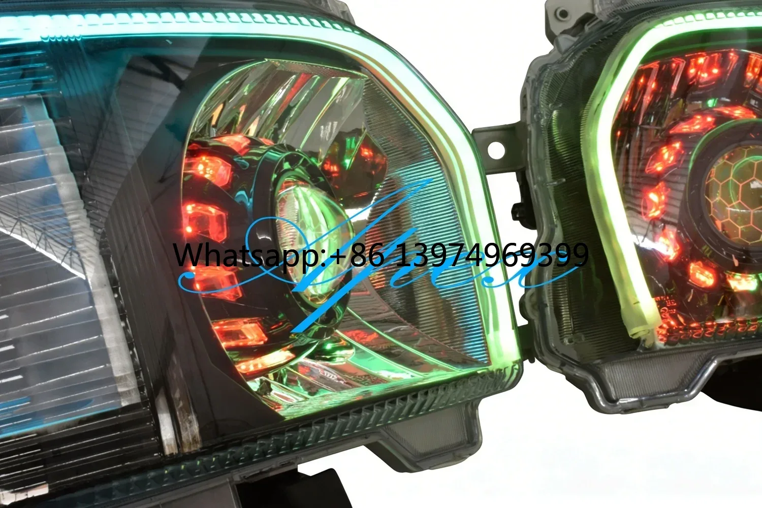 Running Headlamp - LED Head Light Assembly for Hiace