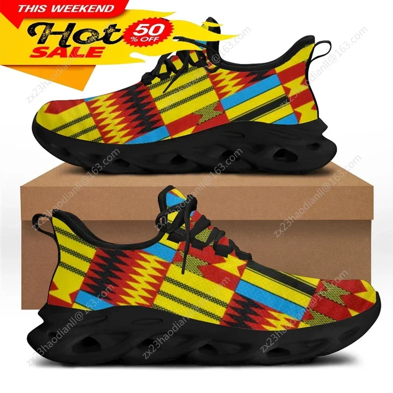 African Ethnic Tribal Pattern  - Running Shoes Women ulasan dan harga