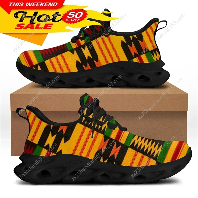 African Ethnic Tribal Pattern  - Running Shoes Women ulasan dan harga