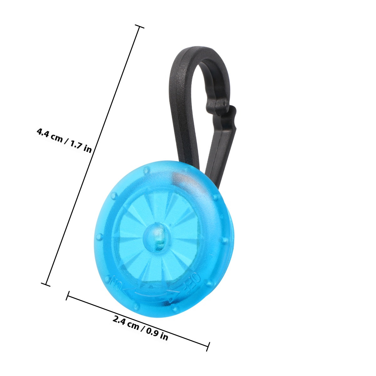 2Pcs Mini LED Safety Light Wat - Running Visibility Gear ulasan dan harga