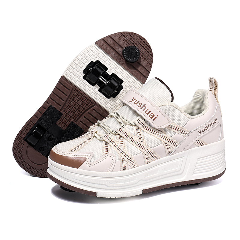 Four-Wheeled Automatic Retract - Running Shoes Men ulasan dan harga