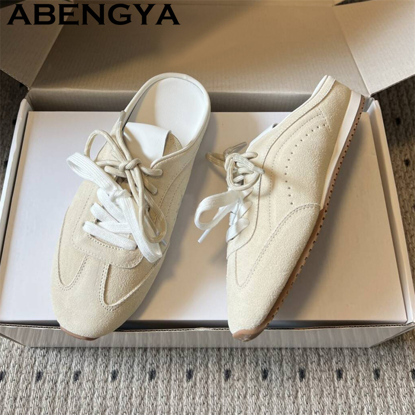 Women's Lace Up Casual Flat Sl - Running Shoes Women ulasan dan harga