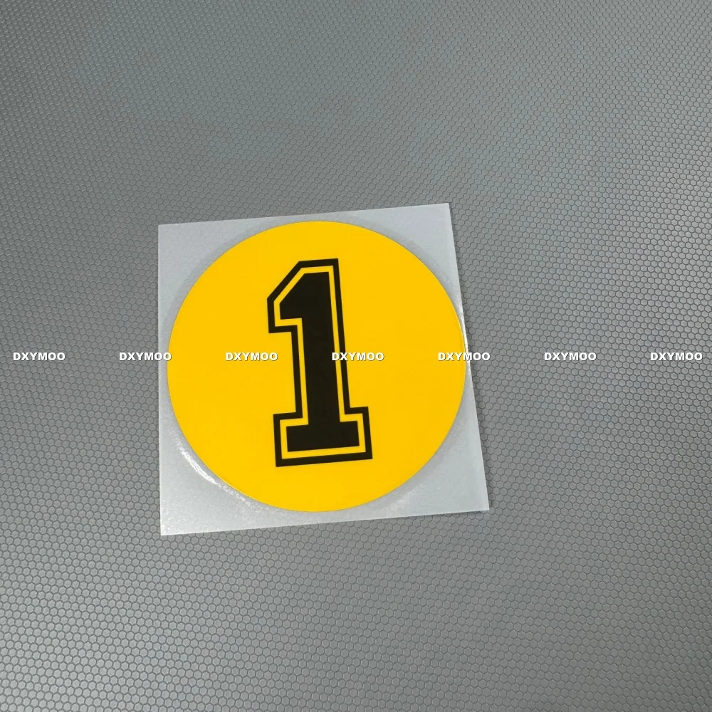 Yellow Racing Number 0-9 Water - Race Bib ulasan dan harga