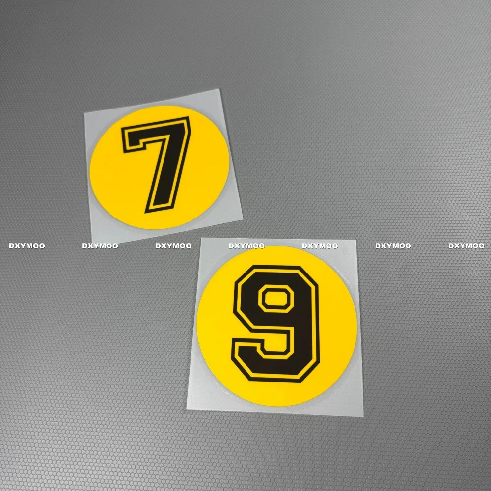 Yellow Racing Number 0-9 Water - Race Bib ulasan dan harga