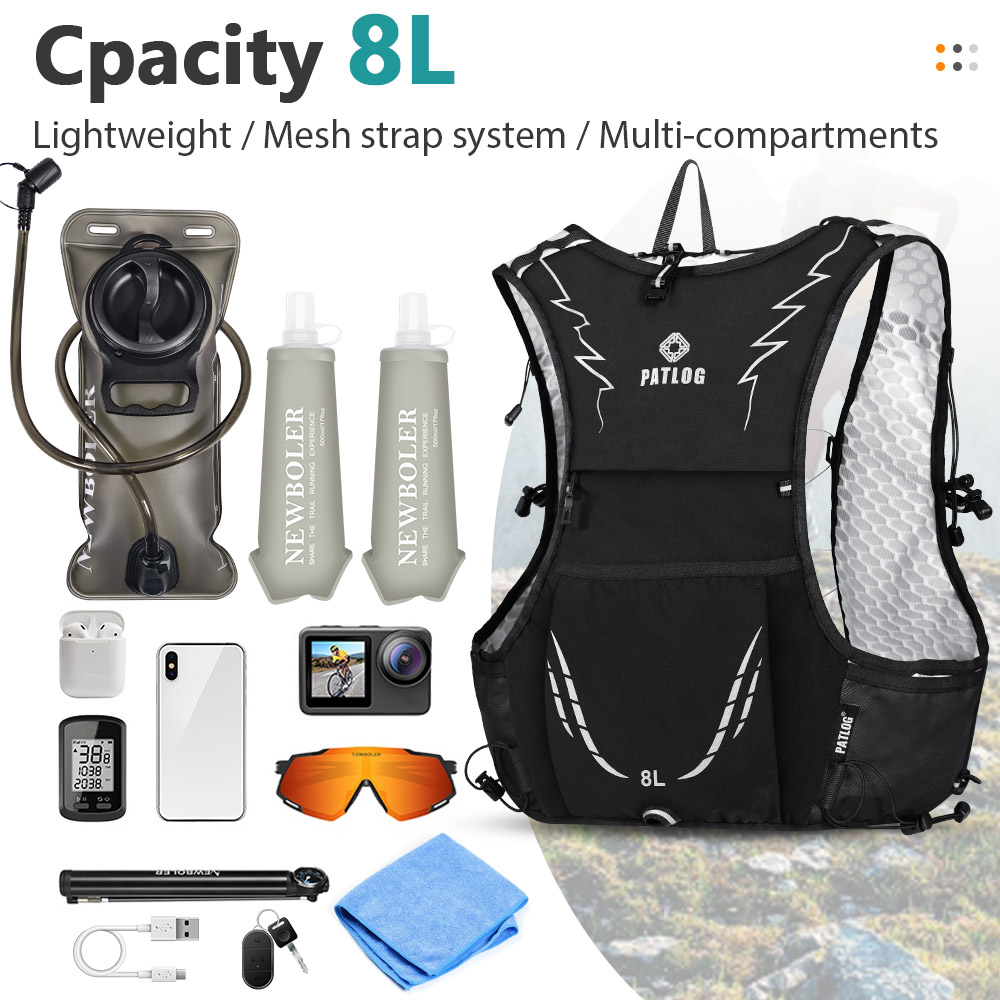 2026 New 8L Outdoor Trail Runn - Hydration Vest ulasan dan harga