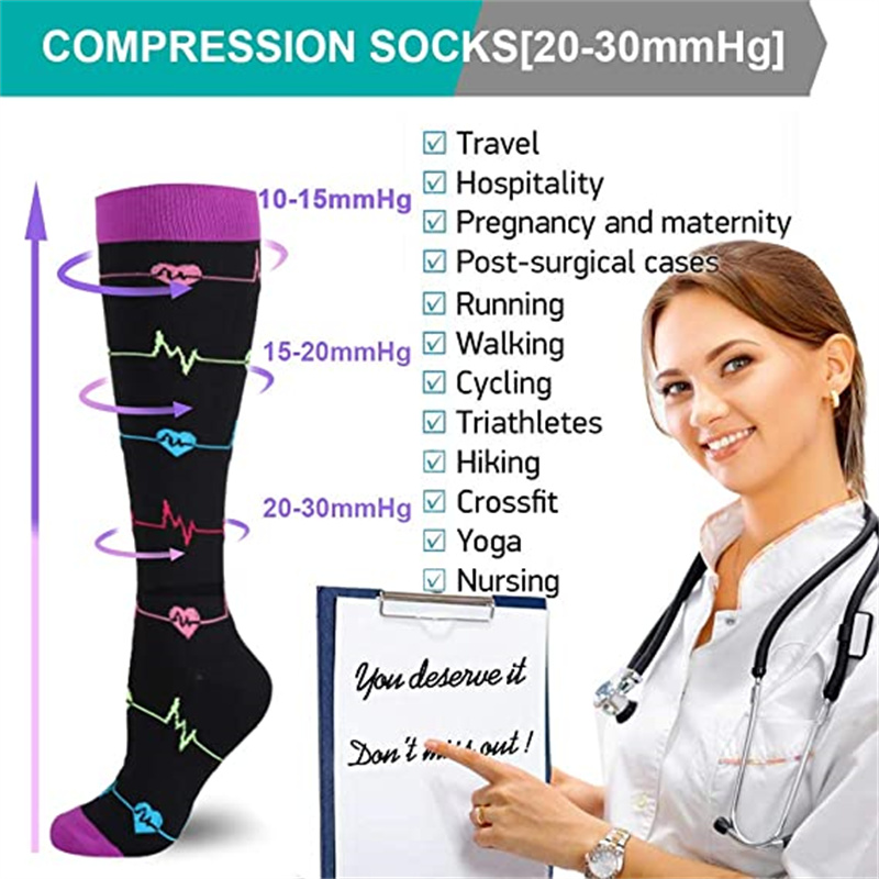 Unisex Compression Socks for M - Sports Socks ulasan dan harga