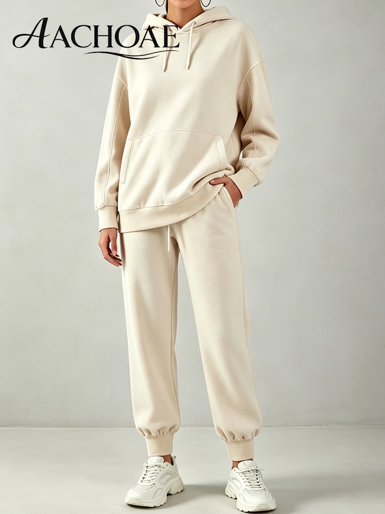 AACHOAE Women's Tracksuit Hood - Joggers Pants ulasan dan harga