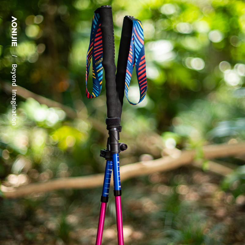 AONIJIE E4208 Unisex Rainbow C - Trekking Pole Carbon ulasan dan harga