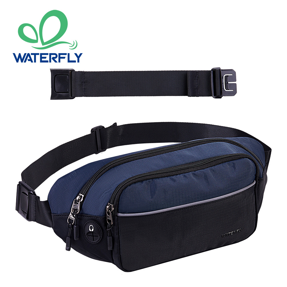 WATERFLY Fanny Pack Waist Bag  - Running Belt ulasan dan harga