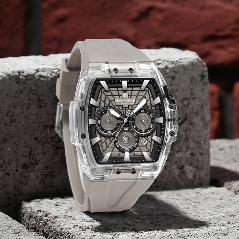NF6113 NAVIFORCE Men's Multifu - Running Watch ulasan dan harga